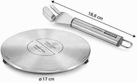 Tescoma GrandCHEF Induktions-Adapter, Edelstahl (17cm) 17 cm, 17 cm