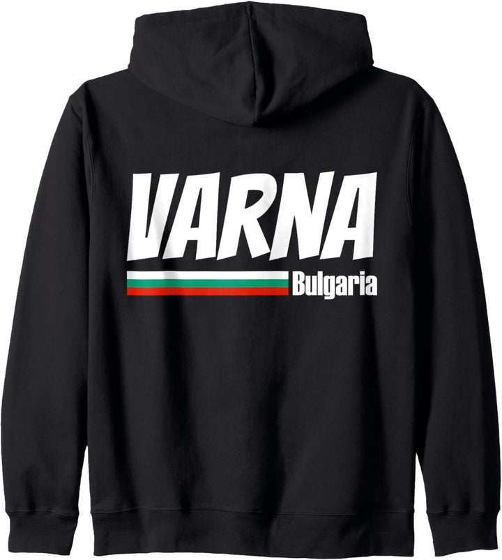 Bulgarien Flagge, Varna Bulgarien Fahne, Reise Bulgarien Kapuzenjacke