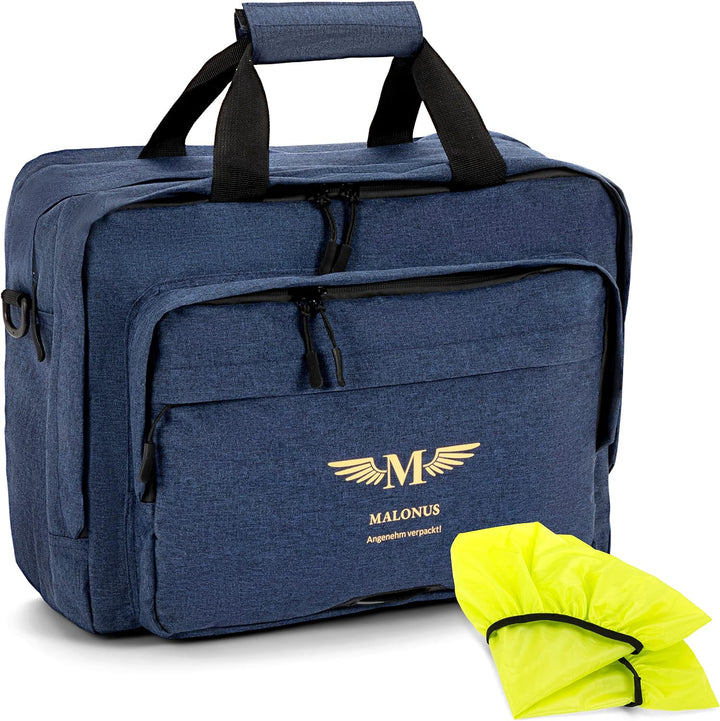 MALONUS Laptoptasche 15,6" | Gepäcktägertasche für Büro | Fahrradtasche für Studium | Arbeitstasche