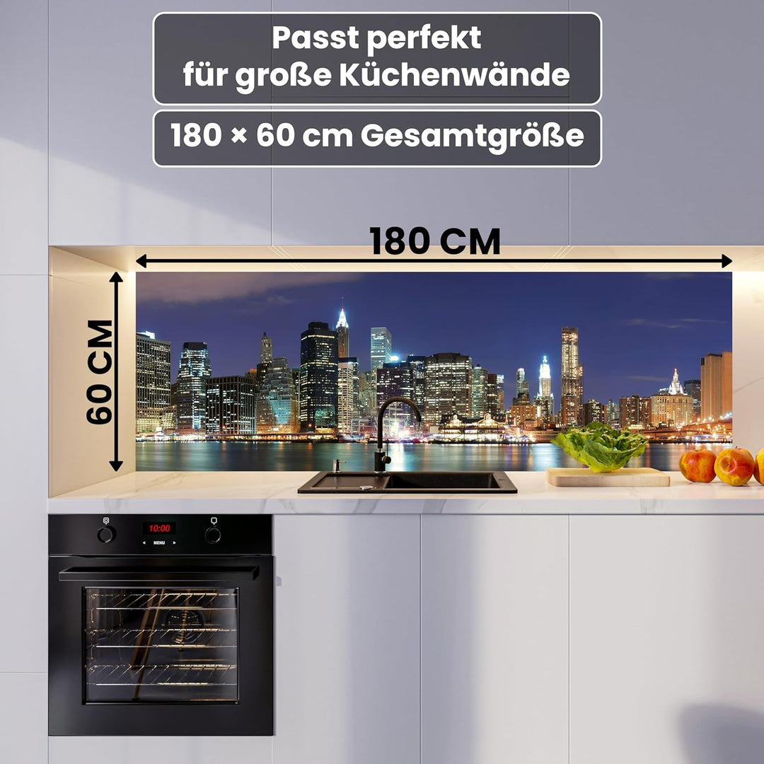 Dimex Küchenrückwand Folie selbstklebend Manhattan | Klebefolie - Dekofolie - Spritzschutz für Küche