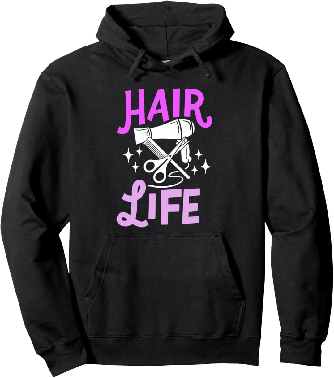 Friseur Hair Life Für Friseurin Friseure Barbiere Friseur Pullover Hoodie