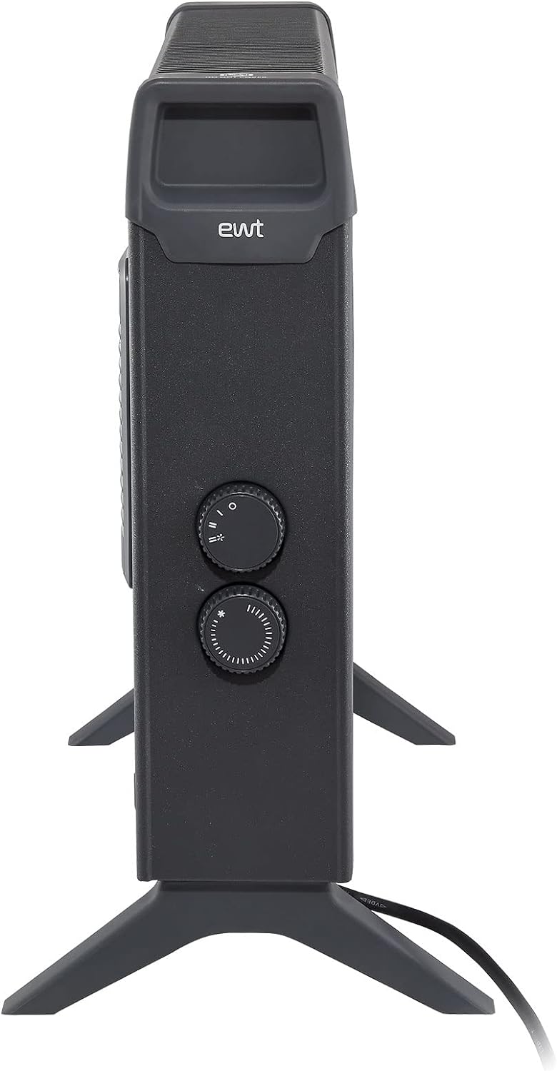 EWT 100204 Konvektor-Heizung Clima ML Turbo Öko-Radiator, schwarz