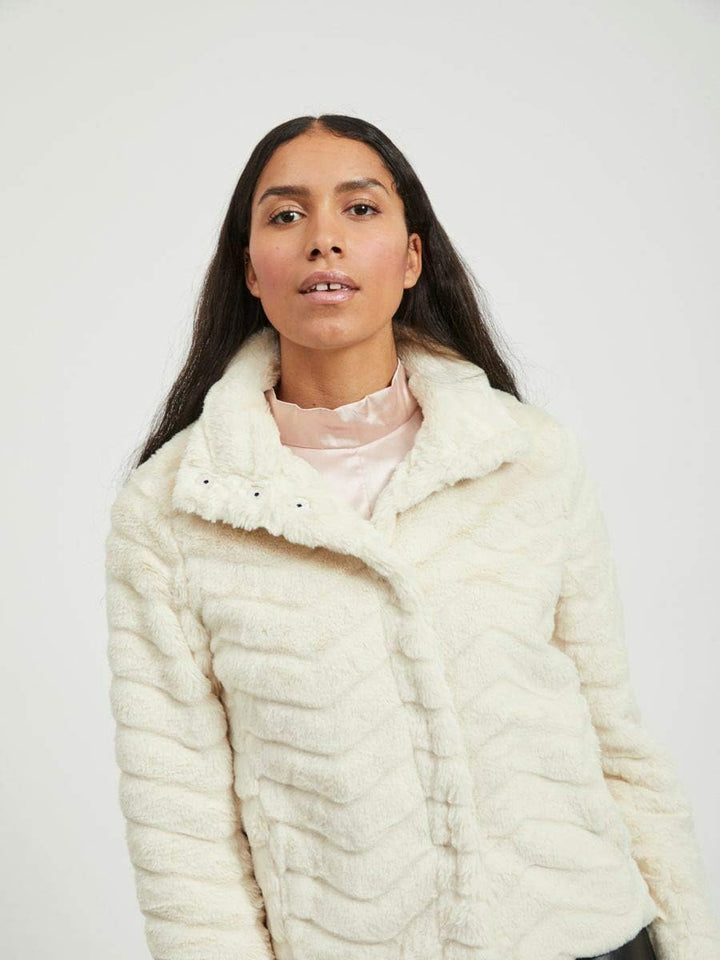 Vila Damen Vialiba Jacket/Su-Noos Jacke 42 Birch, 42 Birch