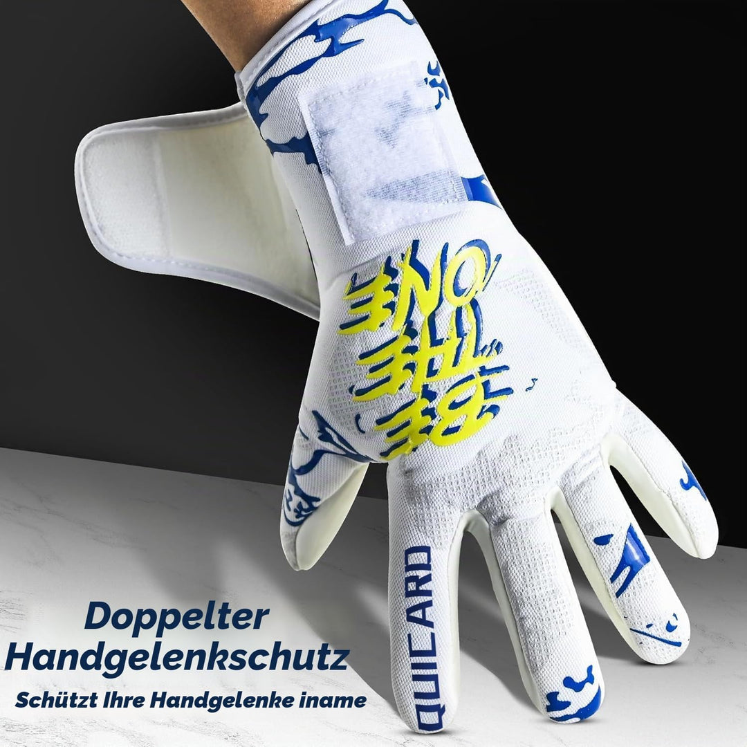 Torwarthandschuhe, Gute Griffigkeit fussball Handschuhe Kinder in den Grössen 6-10,Starker Empfänger