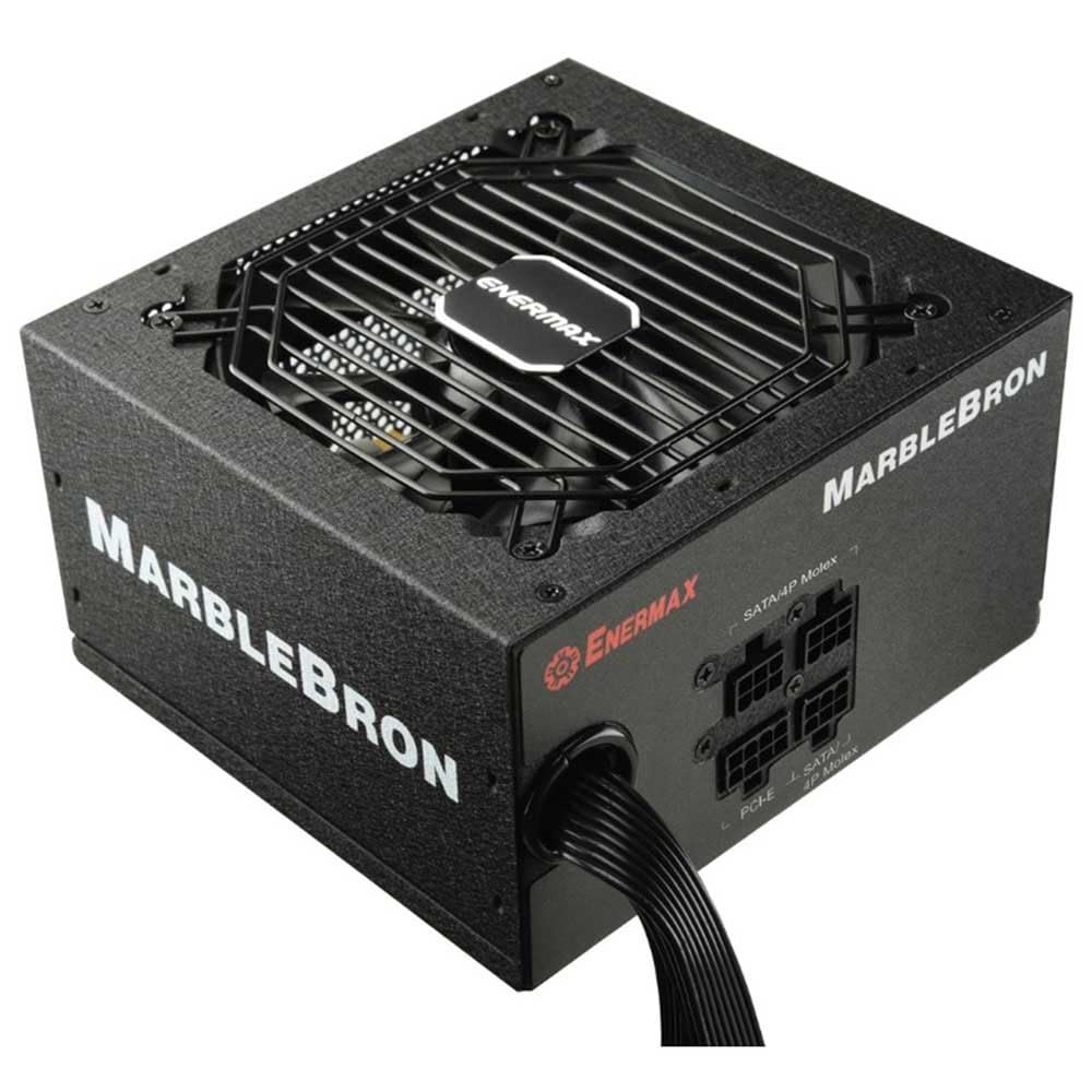 ENERMAX MARBLEBRON ATX Gaming PC Netzteil 750W 80Plus Bronze 230V EU (Semi Modular) schwarz Flachban