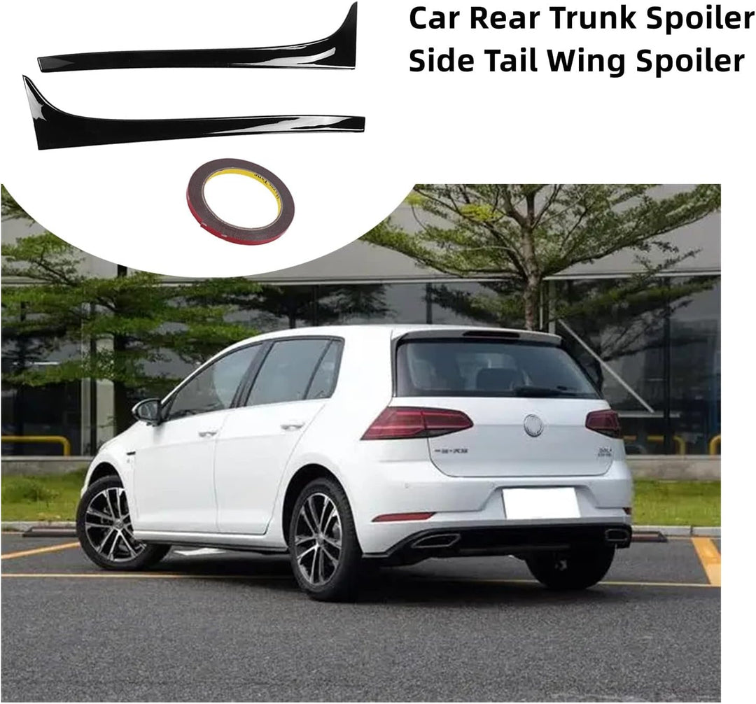 Auto-Heckspoiler-Seitenheckflügel-Aufkleber Heckspoilerlippe oder Dachspoiler-Aufkleberleiste mit Ko