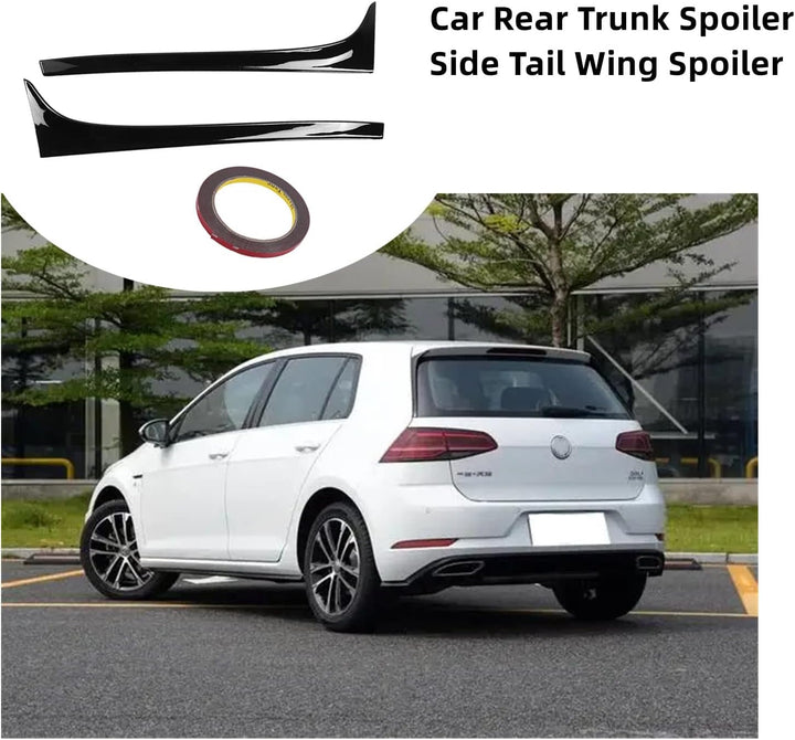 Auto-Heckspoiler-Seitenheckflügel-Aufkleber Heckspoilerlippe oder Dachspoiler-Aufkleberleiste mit Ko