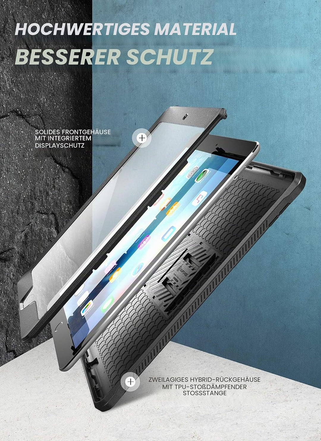 SUPCASE Hülle für iPad 9th/8th/7th 2021/2020/2019 iPad 10.2&