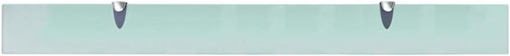 vidaXL Wand Regal Glasregal Glasboden Glasablage Badregal Glas 100x10 cm 8 mm 100 x 10 cm Transparen