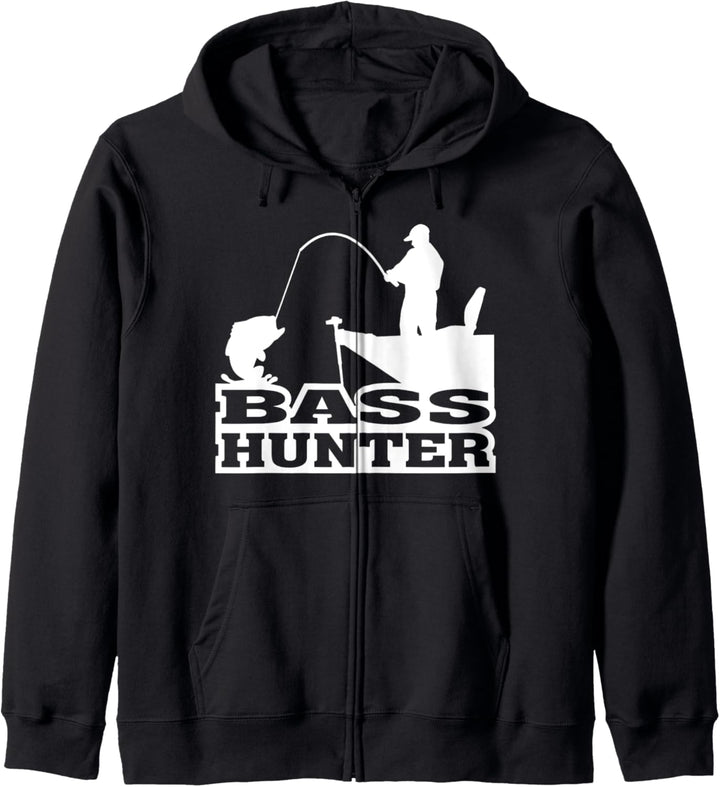 Bass Hunter Bass Fishing Shirt Kapuzenjacke