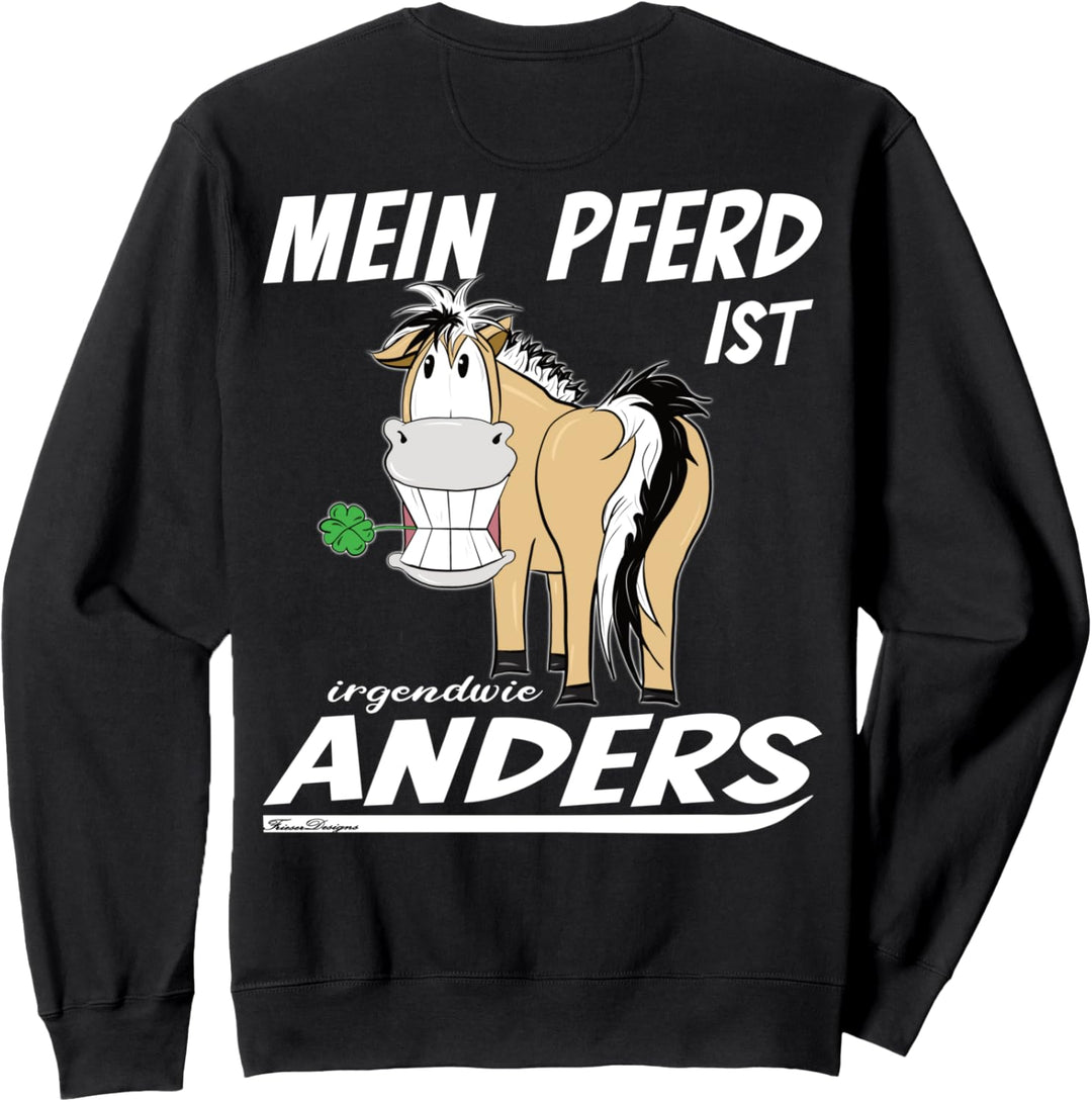 Mein Pferd ist irgendwie anders lustiges Fjordpferd Sweatshirt