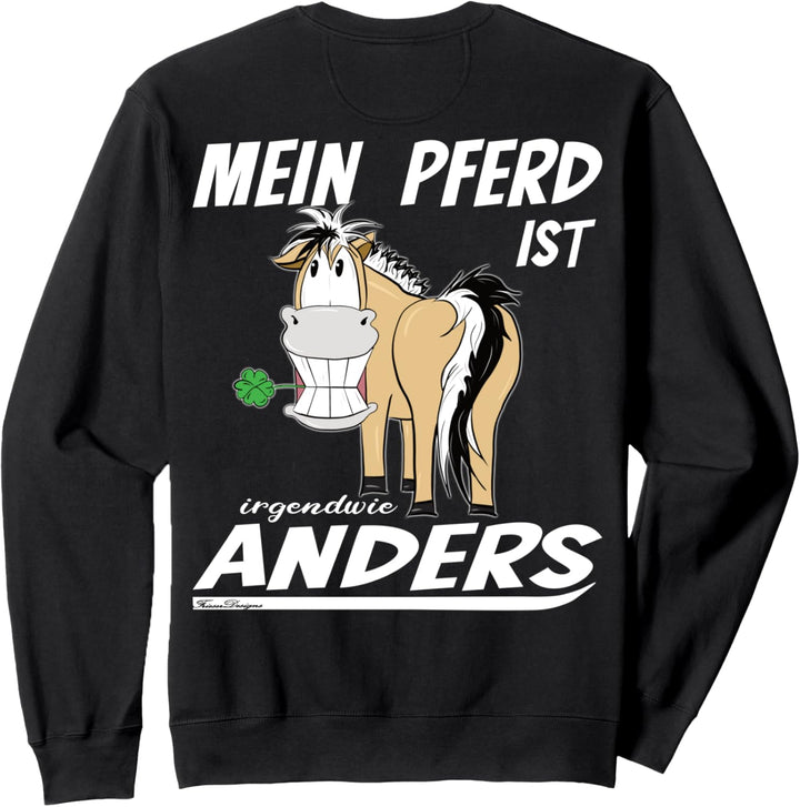 Mein Pferd ist irgendwie anders lustiges Fjordpferd Sweatshirt