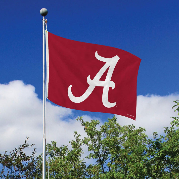 Rico Industries Unisex-Erwachsene FBA_FGB150103 NCAA Alabama Crimson Tide Banner Flagge, 90 x 150 cm