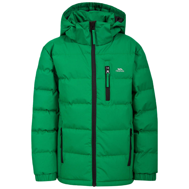 Trespass Herren Tuff-Male JKT Jacke 3-4 Jahre Grün (Clover), 3-4 Jahre Grün (Clover)