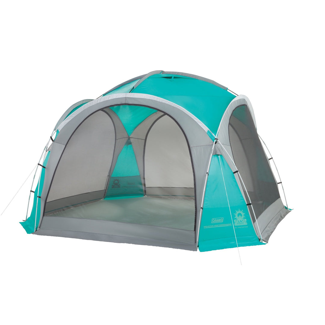 Coleman Event Dome Pavillon, stabiles Partyzelt mit Stahlgestänge, Gazebo, Eventzelt, Sonnenschutz S