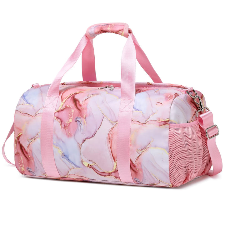 Mädchen Sporttasche Reisetasche Kinder Mädchen Tanztasche Reisetasche Trainingstasche Damen Sporttas