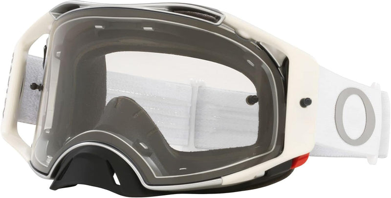 Oakley Unisex Airbrake Mx MX Goggle L Tuff Blocks weiss, L Tuff Blocks weiss