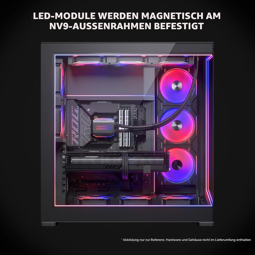 Phanteks Nv9 Mini Tower Striscia Led (phanteks Nv9 Premium Drgb Kit + PoweR-Hub - Black)