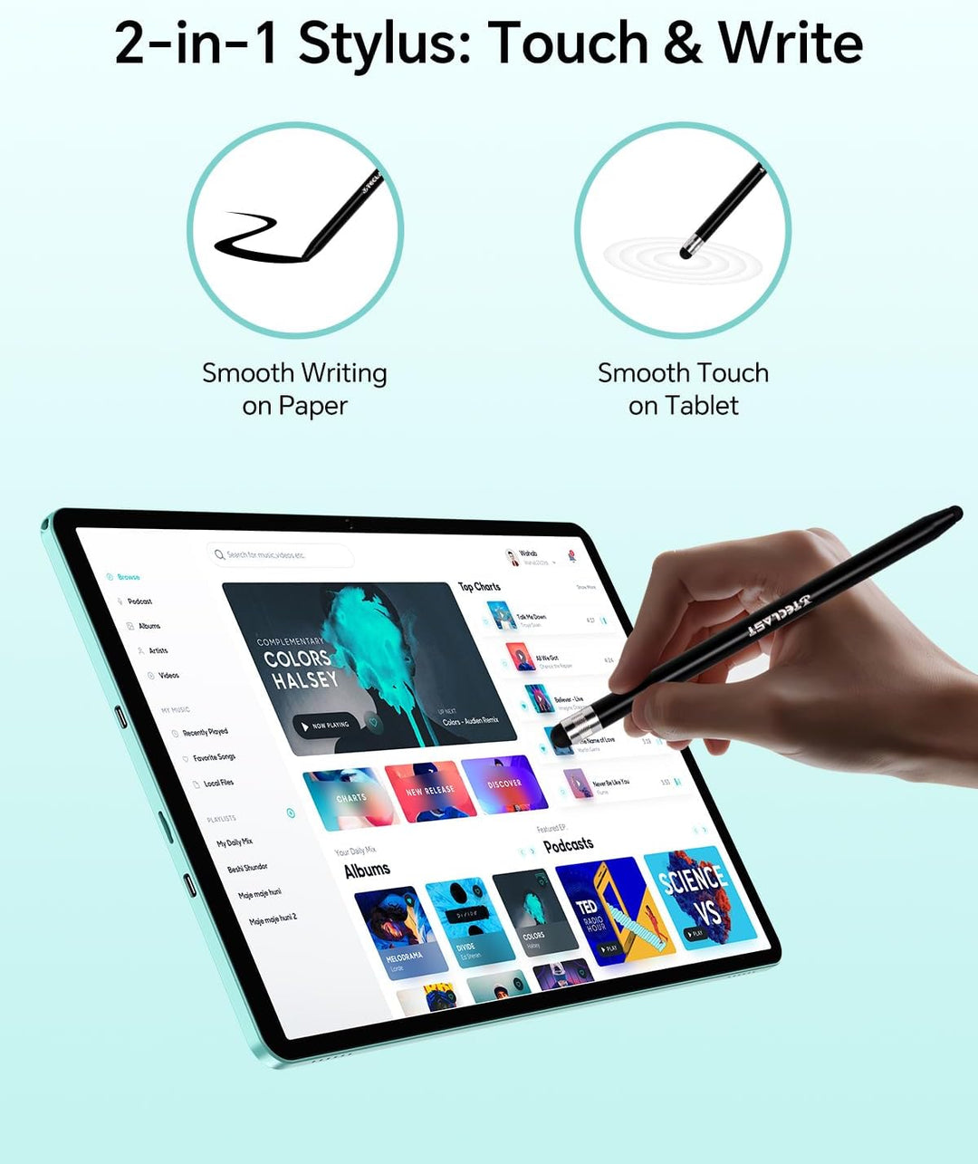 TECLAST P50 Tablet 11 Zoll Android 14 Tablett, 14GB RAM+128GB ROM(4TB TF), 4G LTE Dual SIM+5G WLAN T