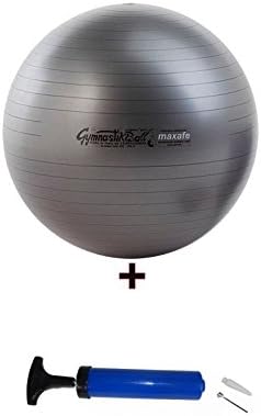 Pezziball MAXAFE Set Gymnastikball + inkl. ATC-Pumpe, Grössen, Pezzi Ball inkl. Ballpumpe Schwarz 42