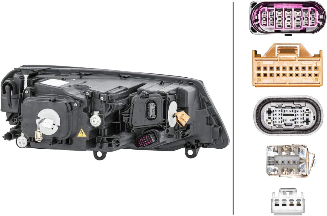 HELLA 1EL 011 937-411 Bi-Xenon/DE/LED-Hauptscheinwerfer - links - für u.a. VW Touareg (7P5, 7P6) Lin