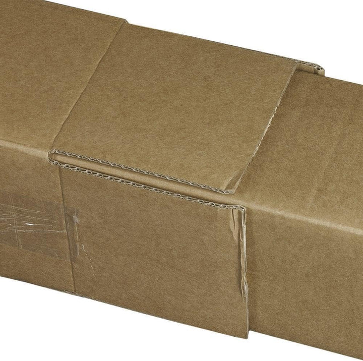 Ropipack quadratische Versandbox Versandhülse Versandrohr Posterverpackung 105 x 105 x 630 mm, teles