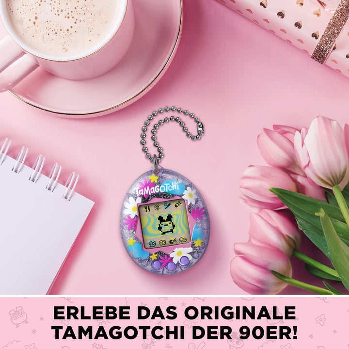 Bandai - Tamagotchi - Tamagotchi Original - Flower Perfume - Elektronisches virtuelles Tier mit Farb