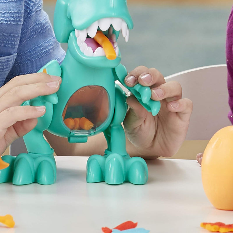 Play-Doh Dino Crew Gefrässiger Tyrannosaurus, Spielzeug für Kinder ab 3 Jahren mit lustigen Dinogerä