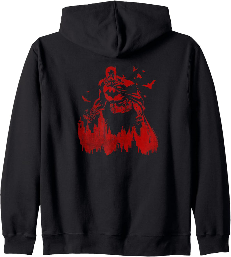 Batman Red Knight Gotham Kapuzenjacke