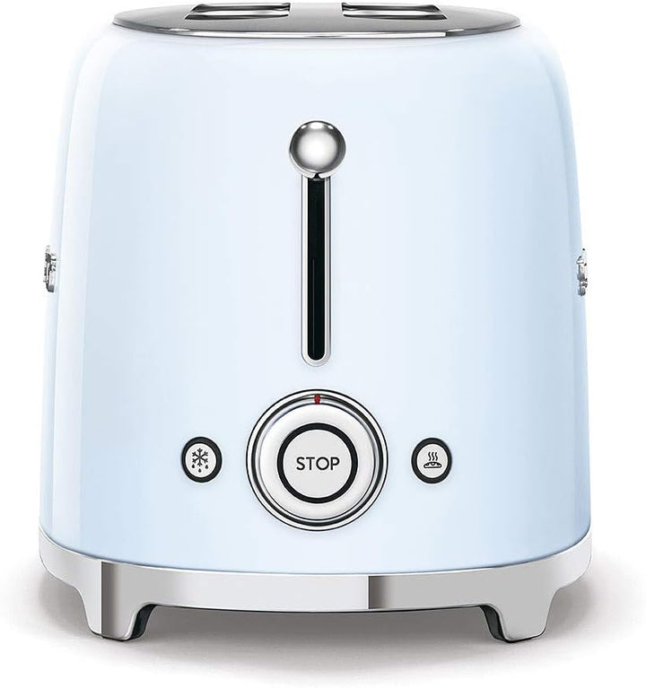 Smeg Toaster, 2 Scheiben, 50er Jahre, Blau, Pastellblau
