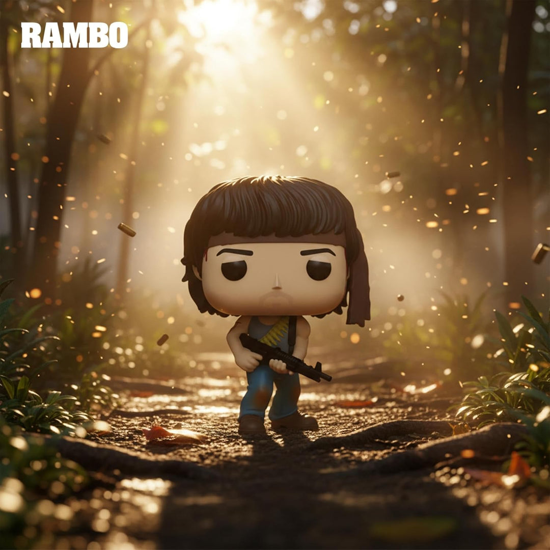 Funko POP! Movies: Rambo First Blood - John Rambo - Sammelbare Vinylfigur - Geschenkidee - Offiziell