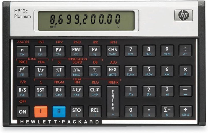 HP 12C Platinum Taschenrechner