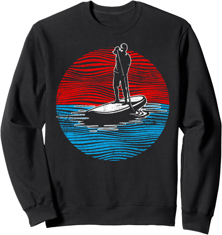 Ozean Paddelboard Wassersport SUP Stand Up Paddling Sweatshirt