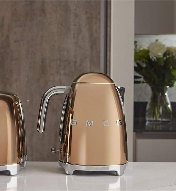 Smeg KLF03RGEU Wasserkocher kupfer 1.7 Liter Roségold, 1.7 Liter Roségold