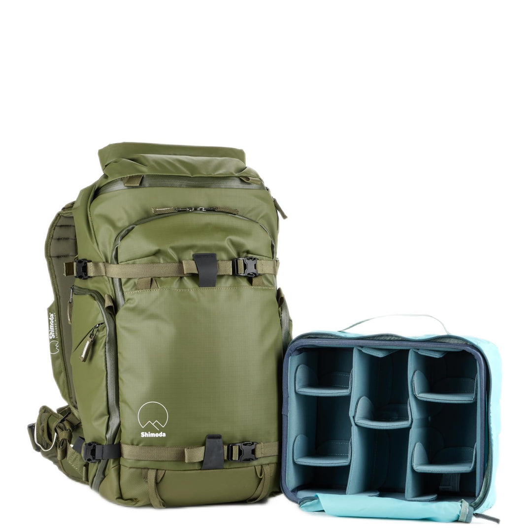 Shimoda Action X v2 Rucksack Family Armee-grün Starter Kit - X25, Armee-grün Starter Kit - X25