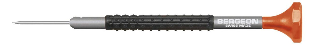 Bergeon 7899- Uhrmacher Schraubendreher, Aluminium eloxiert, ergonomisch, mit auswechselbaren Edelst