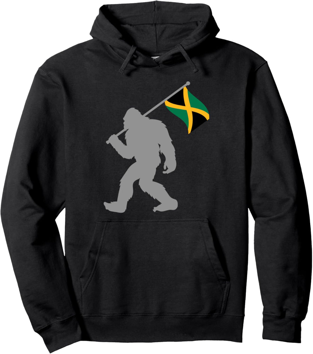 Jamaica oder Jamaikanische Fahne auf Jamaika Flagge Pullover Hoodie