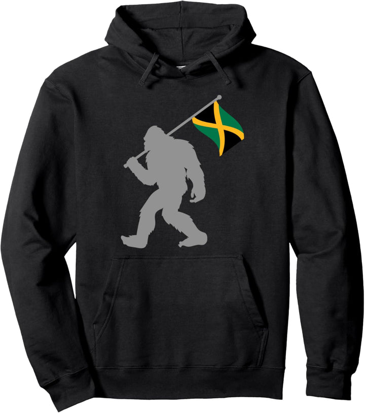 Jamaica oder Jamaikanische Fahne auf Jamaika Flagge Pullover Hoodie