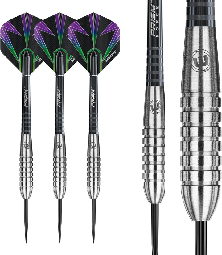 Winmau Foxfire Profi Wolfram Steeltip Dartpfeile Set mit Flights und Schäfte 26 g, 26 g