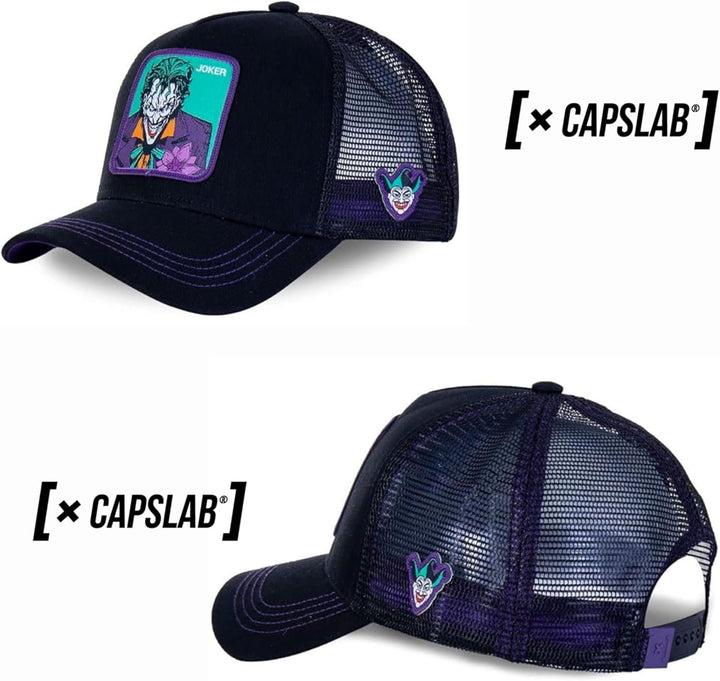 Capslab Joker DC Batman Black Trucker Cap 31 Schwarz, 31 Schwarz