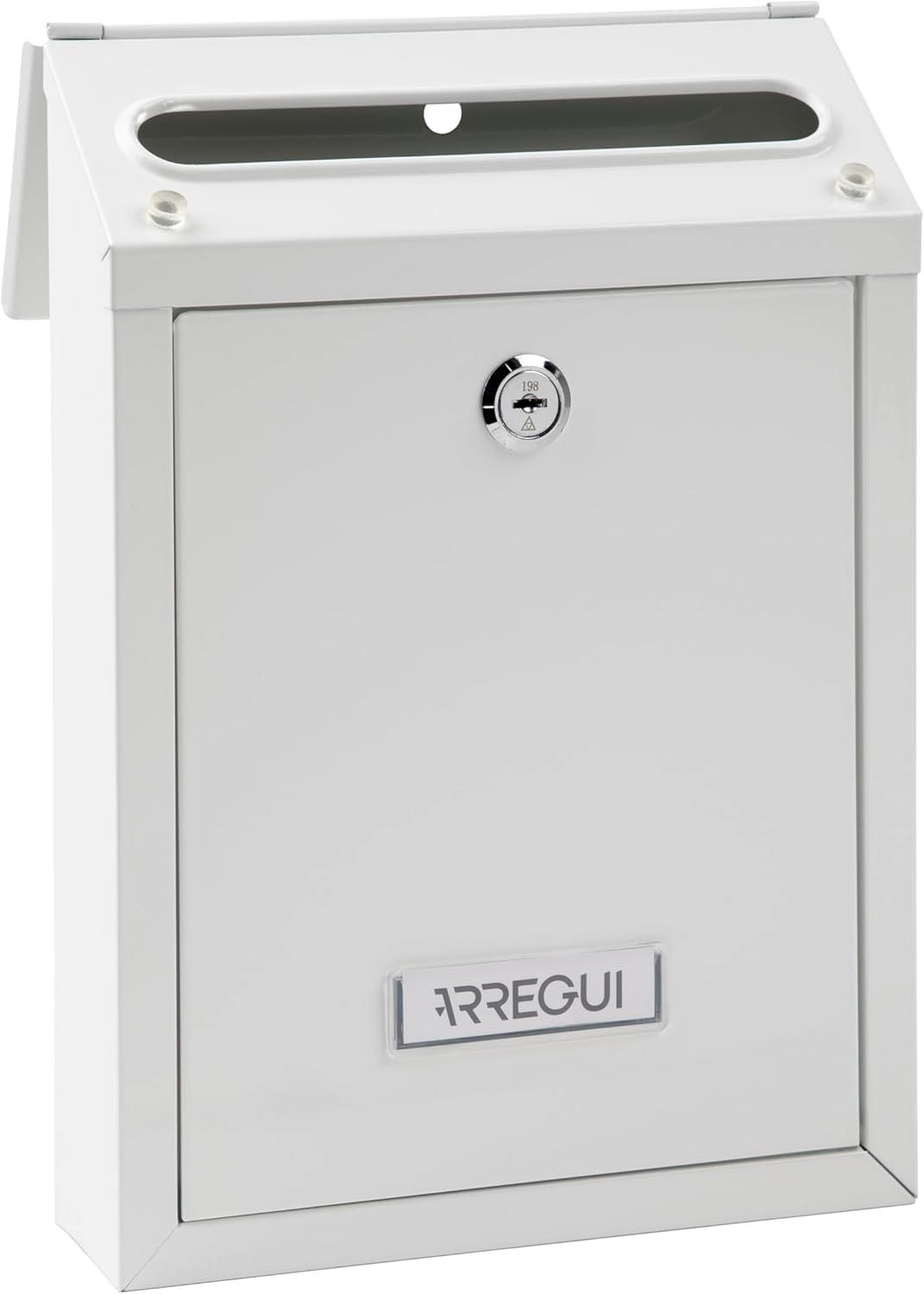 ARREGUI Civic E5721-C Briefkasten aus Verzinktem Stahl, Grösse S (DIN A5 Post), Wandbriefkasten für