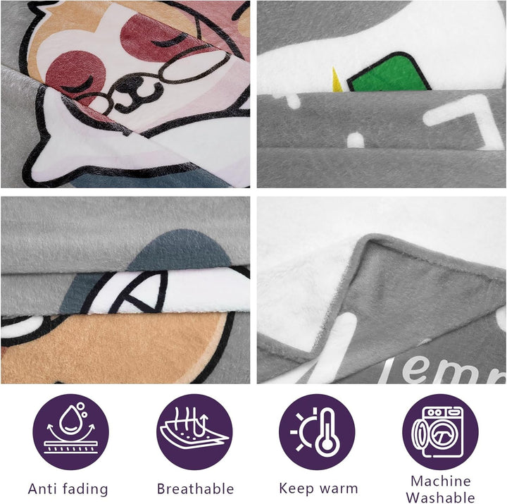 Geschenke für Oma - Kuscheldecke Beste Oma Geschenk, Geburtstagsgeschenk Geburtstag Muttertagsgesche