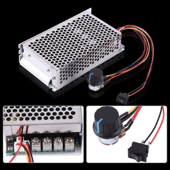 10-50 V DC Motor Drehzahlregler PWM Steuerschalter Drehzahlregler Motorsteuerung Borad 100A 3000 Wat