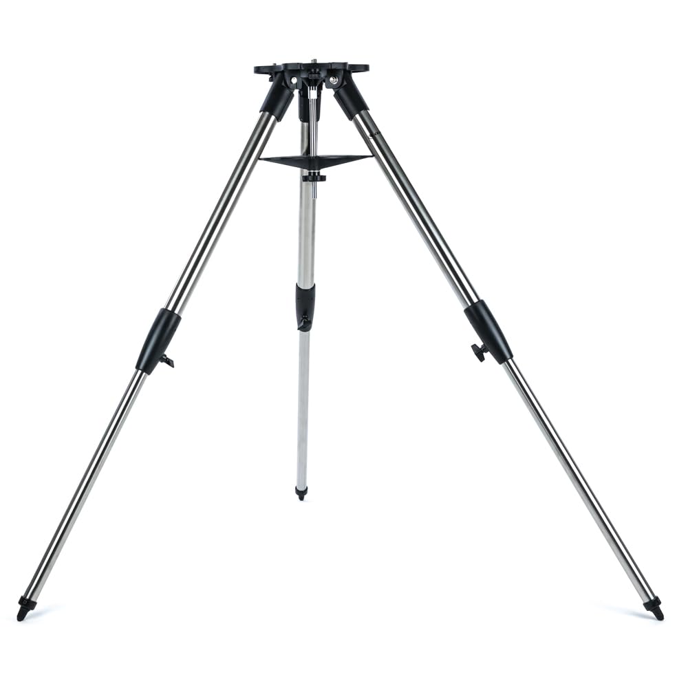 Celestron 93480 Exklusives Stativ für das StarSense Explorer Dobson-Tischteleskop mit Zubehörschale