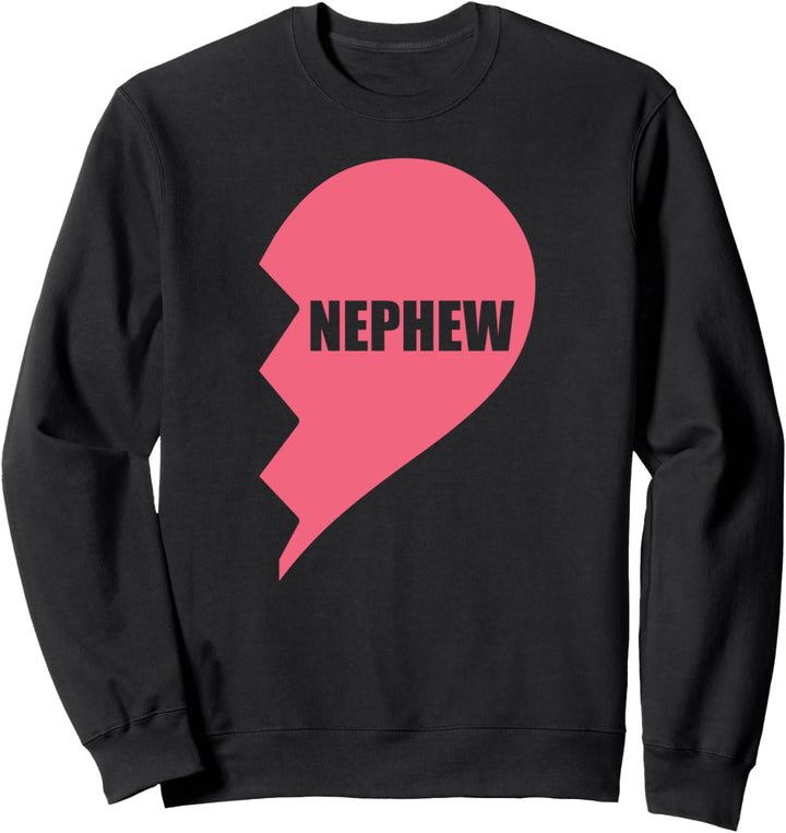 Neffe halbes Herz Sweatshirt