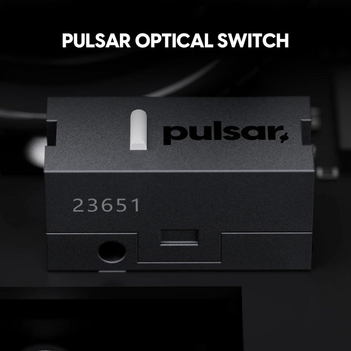 Pulsar Gaming Gears X2 Crazylight Kabellose Gaming-Maus, Ultraleicht, 36 g, optischer Schalter, 3200