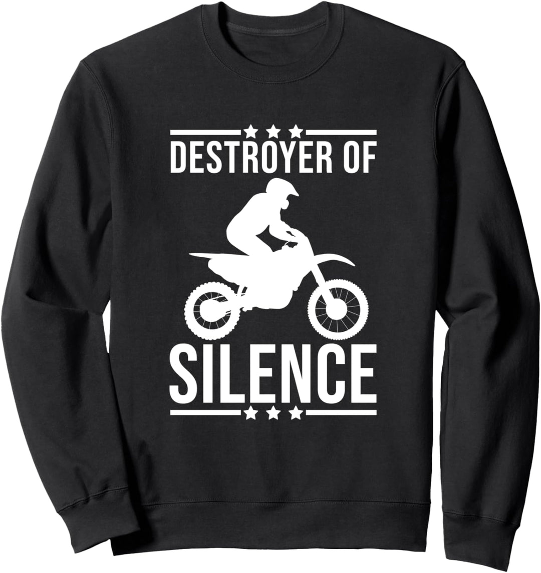 Dirt Bike Herren Damen Dirtbike Motorrad Reiten Motocross Sweatshirt