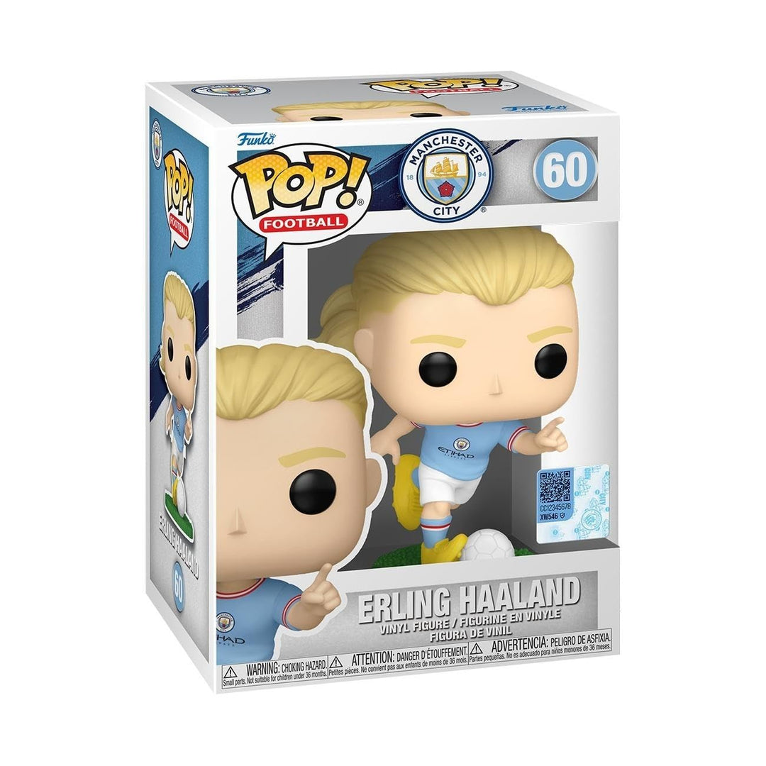 Funko Football Manchester City - Erling Haaland Vinyl Figur 60 Unisex Pop! Multicolor Einheitsgrösse