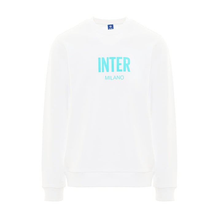 Inter Unisex 3D Crest Inter Unisex-Erwachsene Rundhals-Sweatshirt, offizielles Produkt, Exklusive 3D