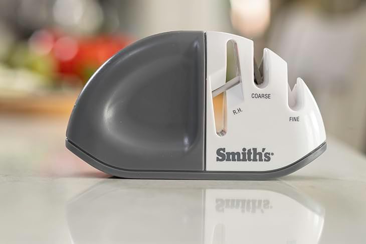 SMITH'S SINCE 1961 51003 Messerschärfer, Kunststoff, Weiss Weiss Diamond Max, Weiss Diamond Max